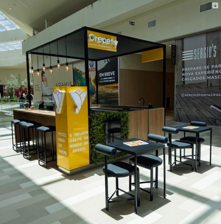 Quiosques para Shopping e Projetos Comerciais